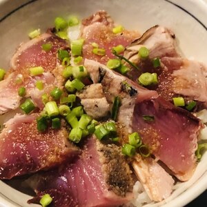 かつおのたたき丼